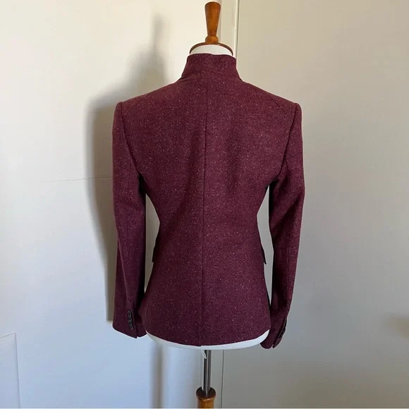 Veronica Beard Burgundy Blazer - Picture 4 of 12